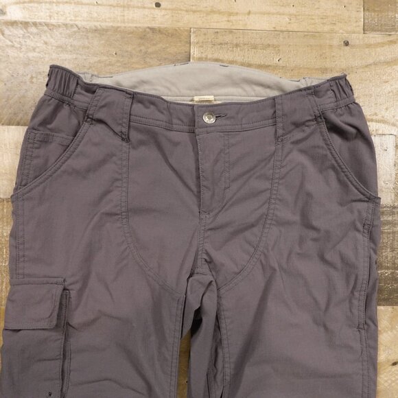 Duluth Trading Heirloom Gardening Pants Women’s 6 Gray Cargo Utility - Picture 2 of 13